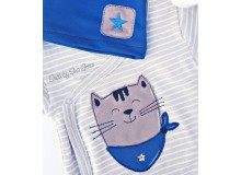 Stickdatei - Happy Cat Doodle